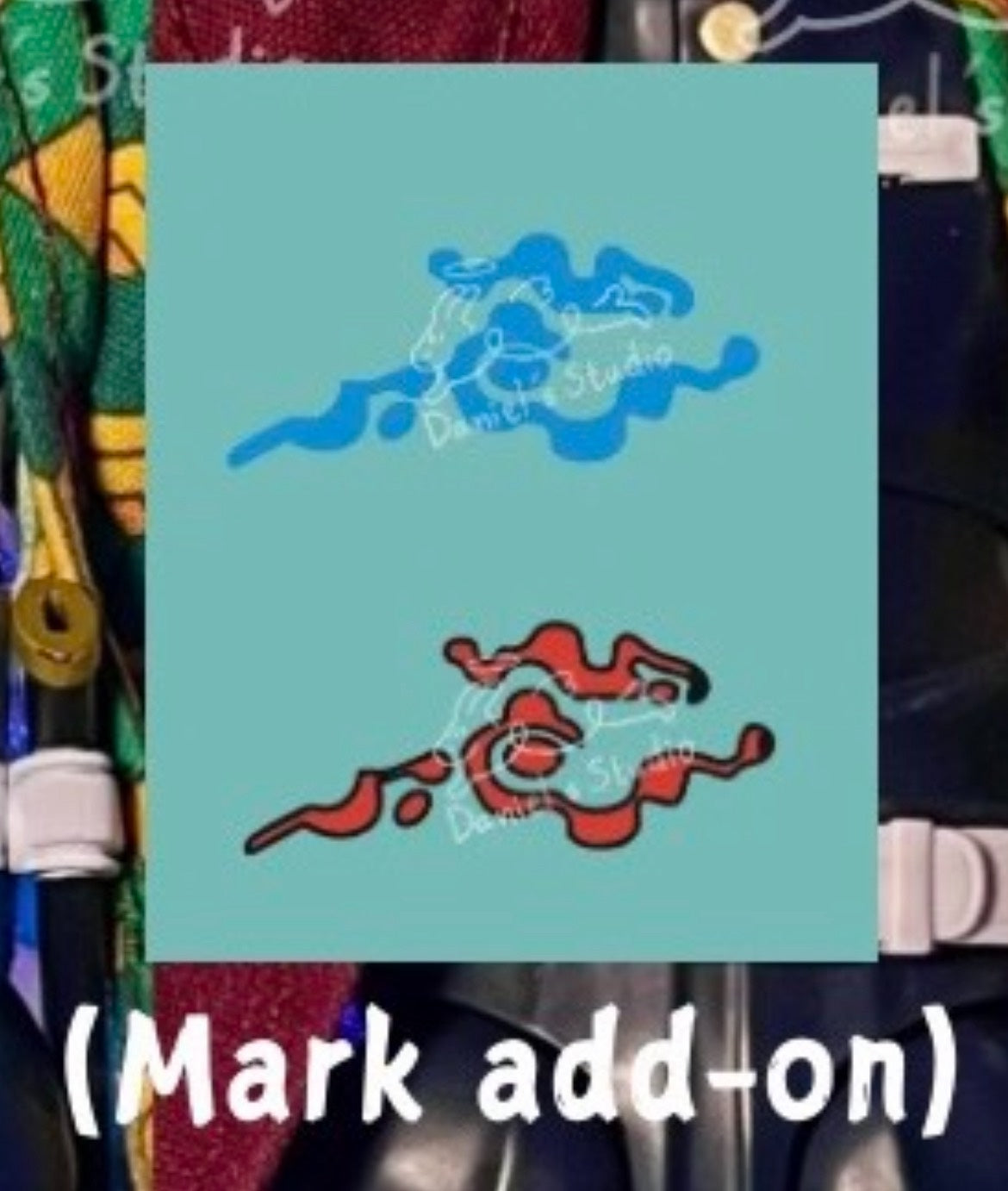 D Set of Add-on mark decals